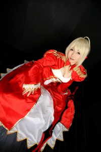 Red Saber - Fate Extra cosplay 19
