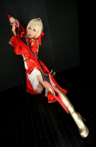 Red Saber - Fate Extra cosplay 21