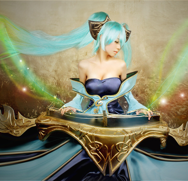 of cosplay sona League legends