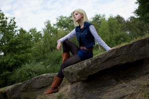 android 18 cosplay 00