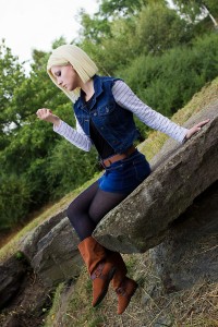 android 18 cosplay 02