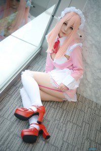 super sonico maid cosplay 13