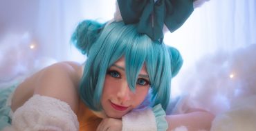 blaucosplay miku hatsune vocaloid